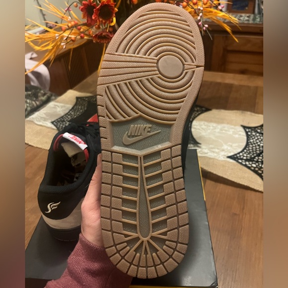 DS Solefly x Jordan 1 Low OG Sp ‘Everglades’ Men’s 10 No Box - Picture 5 of 9